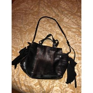 Juicy Couture black sequin purse